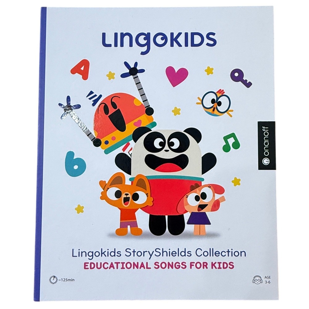 Lingokids StoryShields Collection Educational Songs 4 Pack StoryPhones Ages 3-6